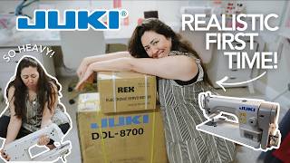 Best Decision of My Sewing Life — Full Industrial Sewing Machine Self Assembly and Testing!