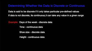 Umath - Statistics | Discrete & Continuous Data