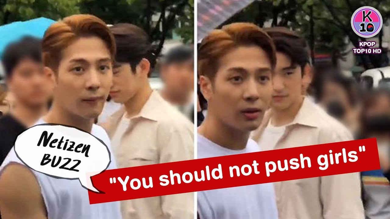 Netizen Buzz 💬 GOT7's Jackson defends a fan from being pushed