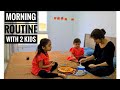 Morning routine with kids  morning routine of a pakistani mom  homemaker amina