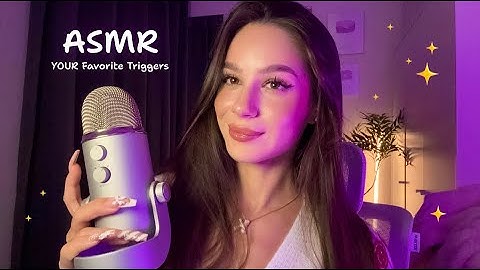 ASMR All YOUR Favorite Triggers! For Tingles and Relaxation 😴