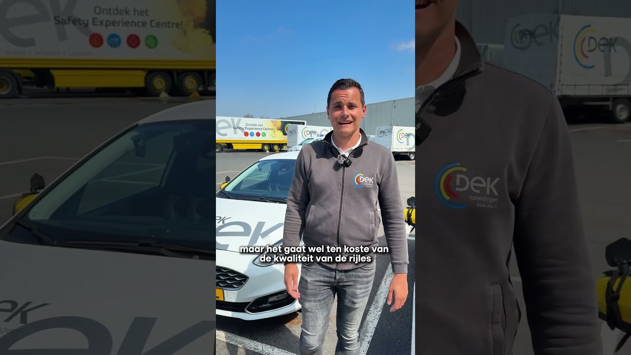 3 no-go's als rijinstructeur!