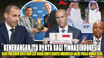 SANGAT MENGEJUTKAN! Presiden UEFA & CAF kirim Bukti baru ke Fifa Kecurangan Arab Saudi Qatar AFC?!