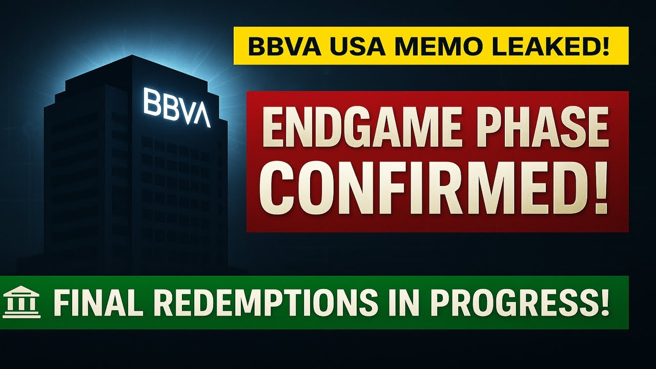 🛑 Меморандум BBVA USA подтверждает завершающую фазу — финальные выплаты уже идут!🏦 Сегодняшние но...