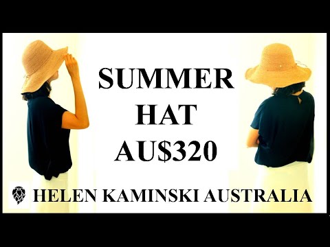 [REVIEW] summer hat helen kaminski crochet raffia | ฤดูร้อน หมวก | サマーハット | 夏季帽子 |  여름모자 리뷰 헬렌카민스키