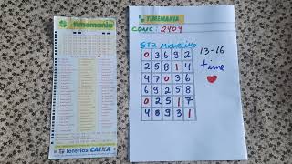 Concurso 2404 do Timemania