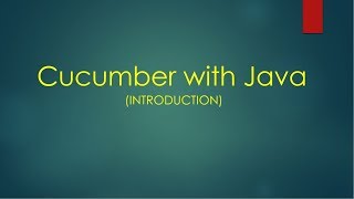 Cucumber with Java | Test Automation | BDD | LearnJava