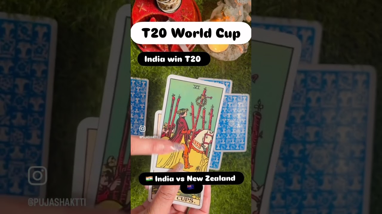 T20 World Cup astrology prediction India versus New Zealand #tarot #astrology #prediction ￼