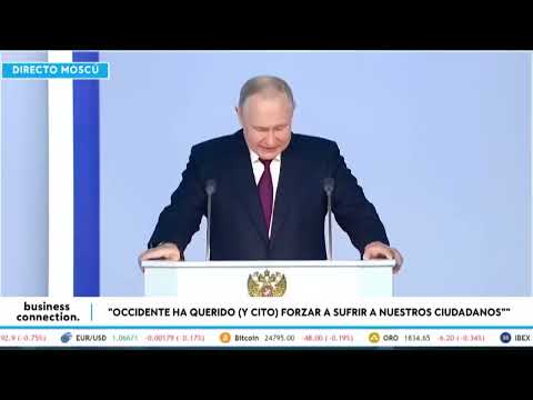 Putin arremete contra las sanciones de Occidente: "Han hecho mal las cuentas"