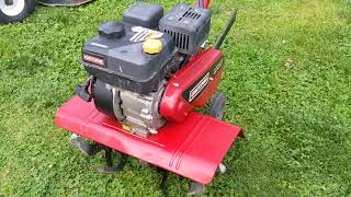 Craftsman Front Tine Tiller