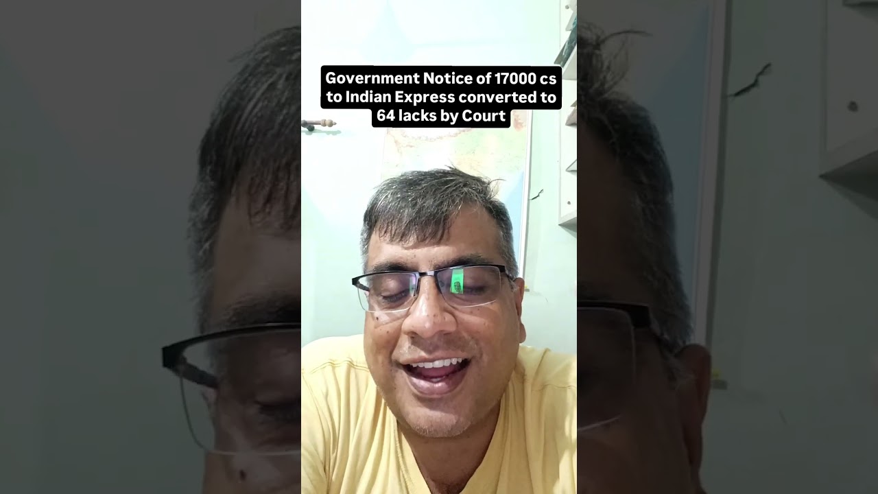 Central Governments order for eviction to Indian Express news paper quashed by Delhi high court