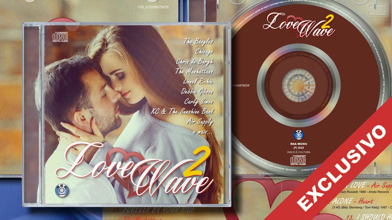 LOVE WAVE 2 | 2025 - RSA MUSIC | CD EXCLUSIVO COMPLETO*