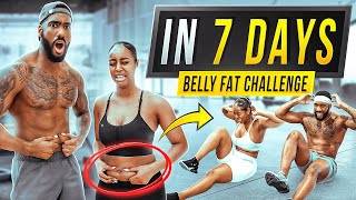 7 Day Challenge - 10 Min Workout To Lose Belly Fat Ab Workout To Lose Inches