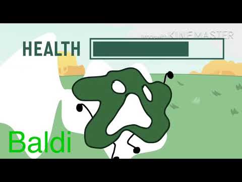 Baldi’s Basics Characters Potrayed By BFDI