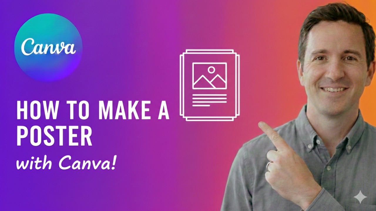 How To Make A Poster In Canva (2026) Step-By-Step Beginner Guide - YouTube