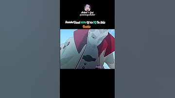 Sasuke used his 100% oh his IQ in this battle#shorts#anime~god