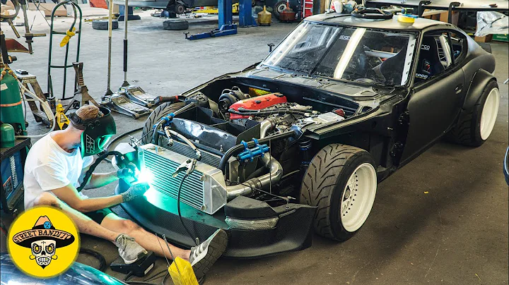 240Z OIL COOLER INSTALL & DUCTING | MISHIMOTO OIL COOLER KIT | (EP#63)