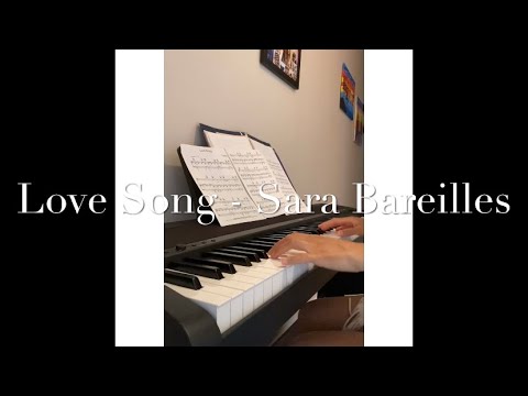 Sara Bareilles - Love Song Short Piano Cover - YouTube