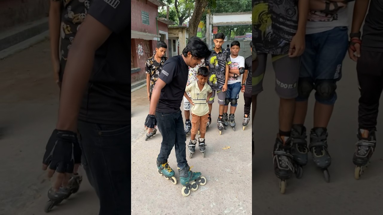 Skating Acid brake training | Naogaon Skating Academy