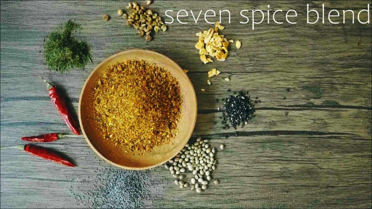 自家製】seven spice blend｜七味唐辛子 - YouTube