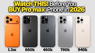 Don't Pay Full Price For The Wrong Pro Max Iphone (2026 Buying Guide)