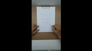 Bengali Alphabet Writing / Art - হ