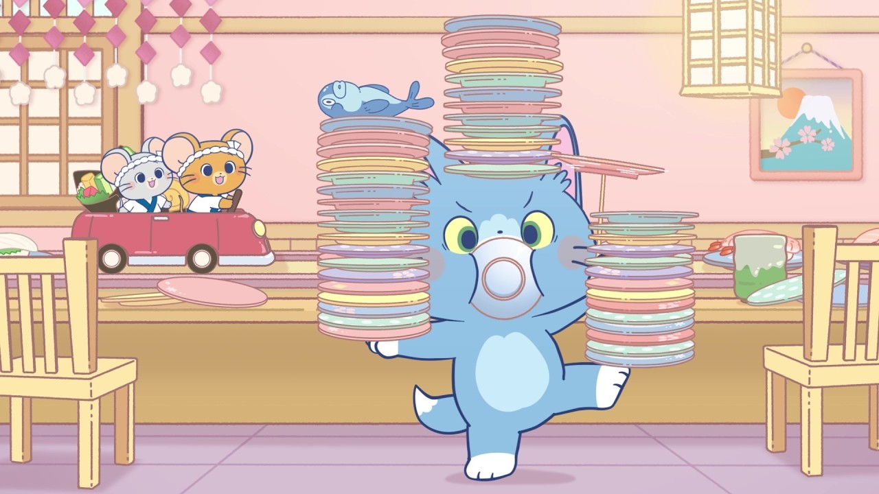 【番組本編】「とむとじぇりーごっこ」第28話 レッツゴー！おすし屋さん