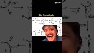 Química: No Ensino Médio x Faculdade #subscribe  #escola #viral #química #shortsfeed