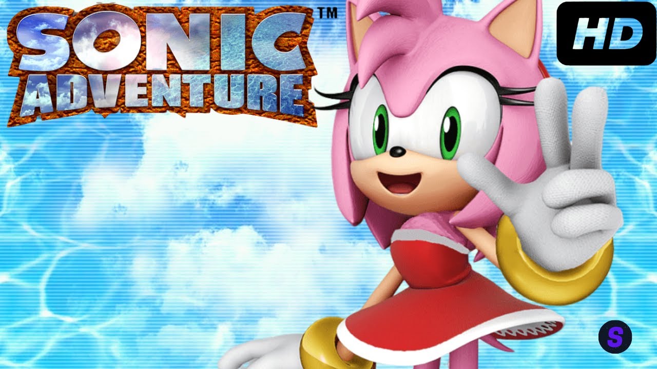 SONIC ADVENTURE DX (HD) - AMY ROSE GAMEPLAY - LONGPLAY COMPLETO!