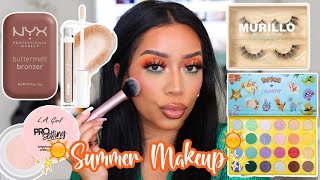 Trying ALMOST a Full face of VIRAL DRUGSTORE Makeup 👀