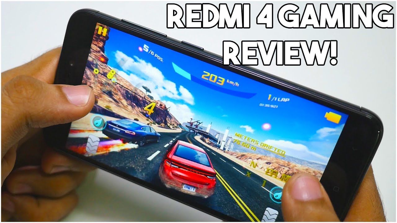 Redmi 4 Gaming Review with Asphalt 8, Modern Combat 5, NFS No Limits with Heat check!