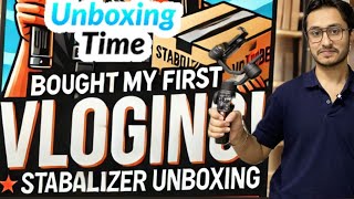 Unboxing My FIRST Vlogging Kit! 😱 Stabilizer Reveal + Setup