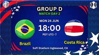 COPA AMERICA 2024 Results & Standings Table  On 23 June 2024 | USA vs Bolivia | Uruguay vs Panama