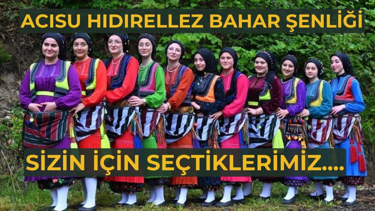 Acusu Şenliği - Acusu Hıdırellez Bahar Şenliği Dolu dolu horon