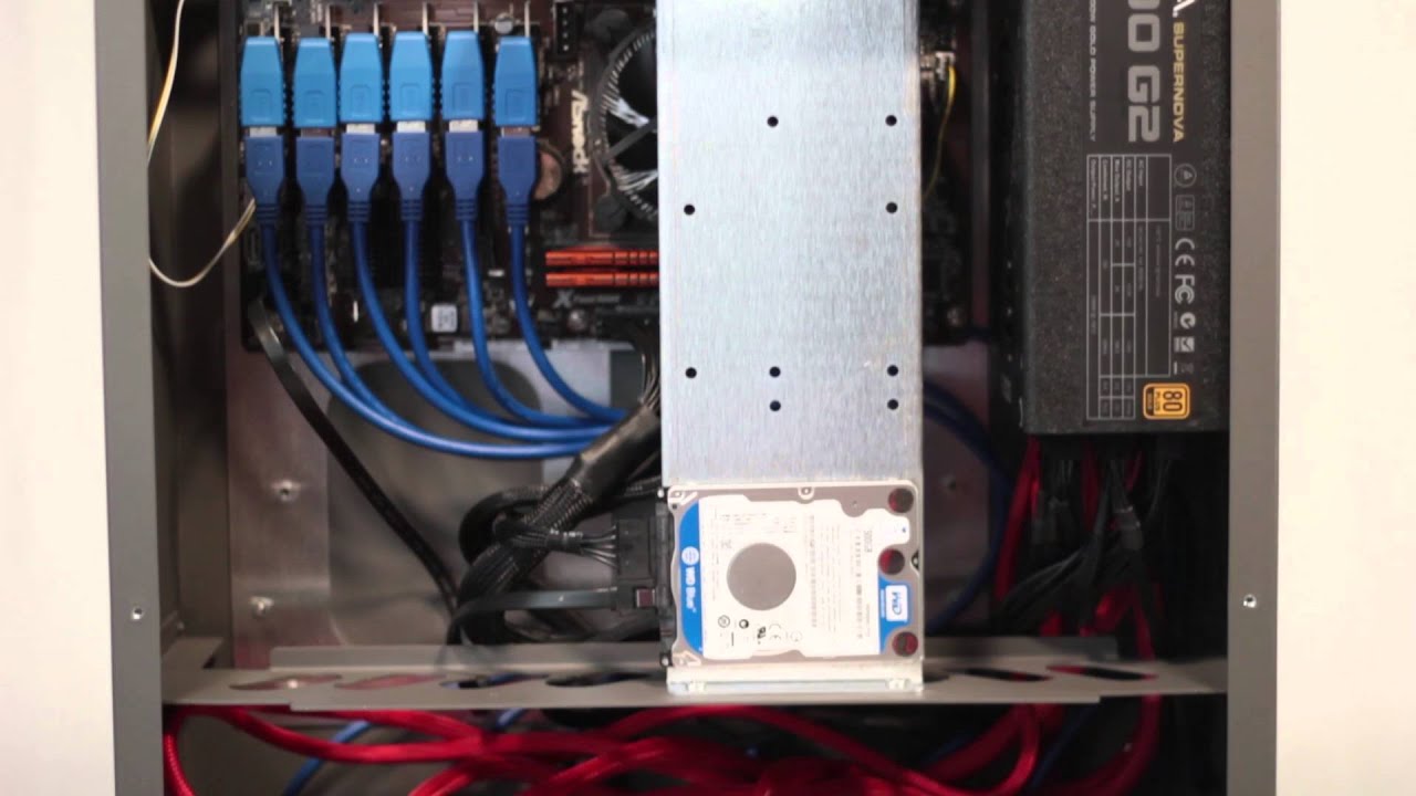 GRAY MATTER GPU Server Case - YouTube