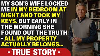 My Son's Wife Locked Me In My Bedroom At Night And Took My Keys. But In The Morning I... TRUE STORY