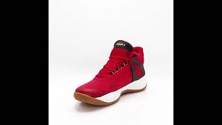 New AND1 Basketball Shoe: Revel Mid - Red | Men’s Mid Top Basketball Shoes | Indoor or Outdoor