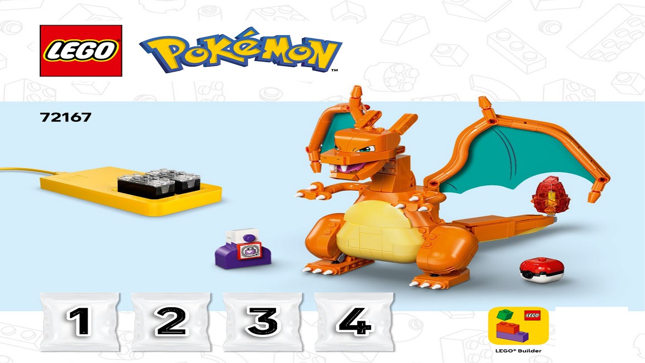 Charizard vs. Jolteon Ultimate Battle LEGO instructions
