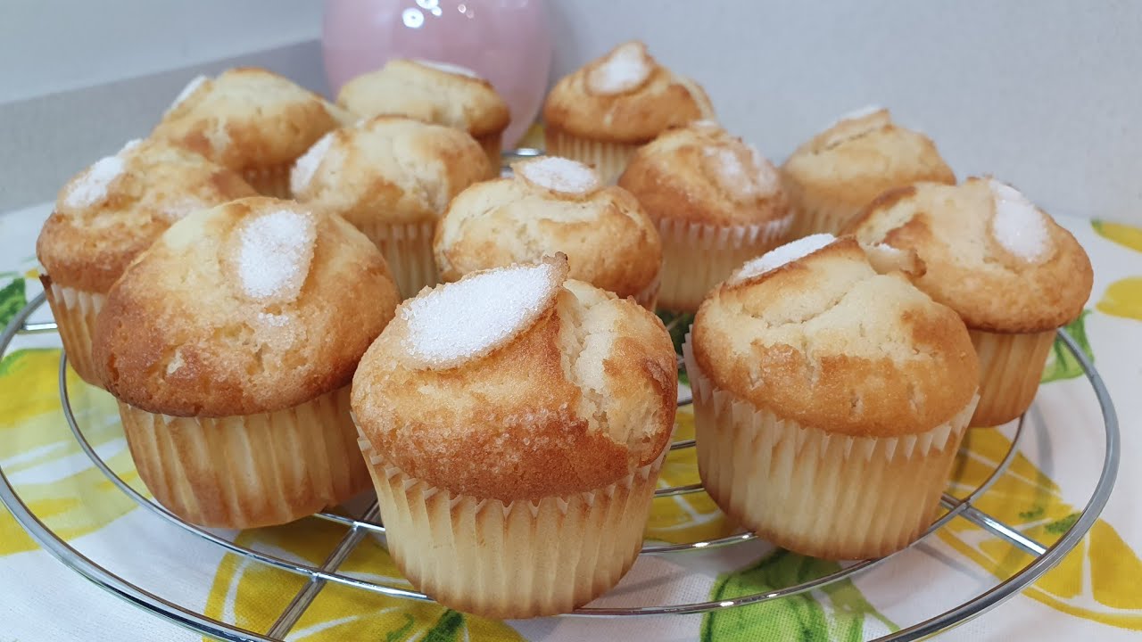 MAGDALENAS DE LIMÓN 🍋 Esponjosas y fáciles! #magdalenas #nuberosaylila