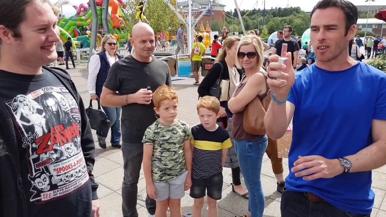 Street Magic in Yorkshire - Had a Blast!