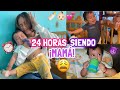 24 HORAS siendo MAMÁ DE UN BEBÉ🍼👶🏻 *mamila, pañal, comida*😩 aúxilio!! |Jaque Argaes