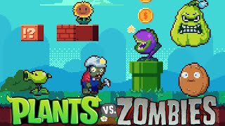 If Plants vs. Zombies was a Mario game Resimi