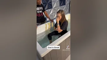Getting baptized 🙏❤️
