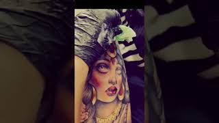 Gypsy woman tattoo