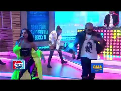 Sean Paul, David Guetta - Mad Love Feat Becky G (Live At GMA)