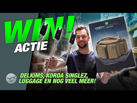 WIN Delkims, Korda Singlez, luggage, Mainline aas en nog veel meer! - Korda Benelux telt af naar 10K