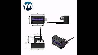 UV LED Curing Systems 80W Curing Lamp for A4 printers