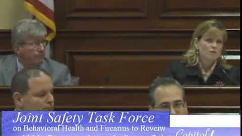Joint Task Force on Behavioral Health and Firearms...