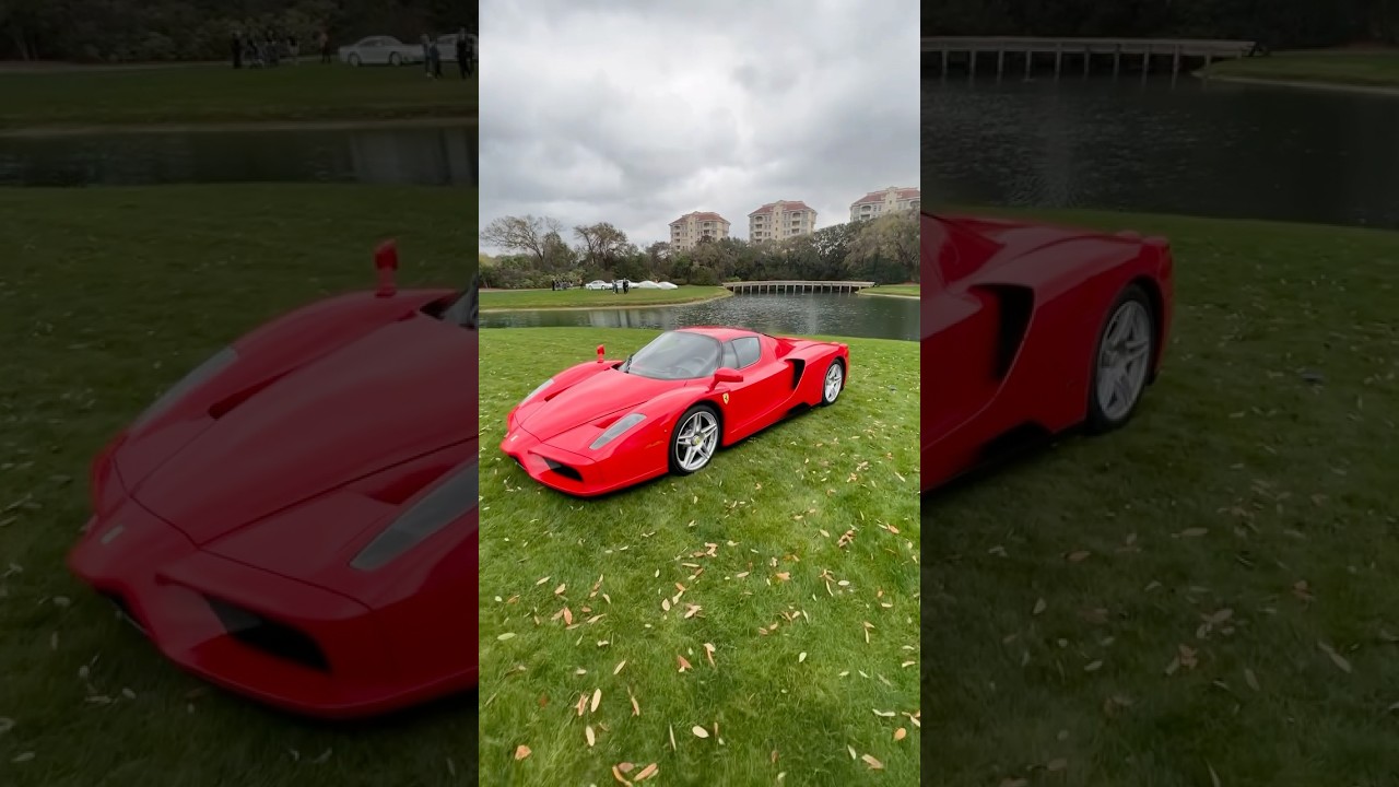 The Ferrari Enzo at The Amelia is a sight to behold.