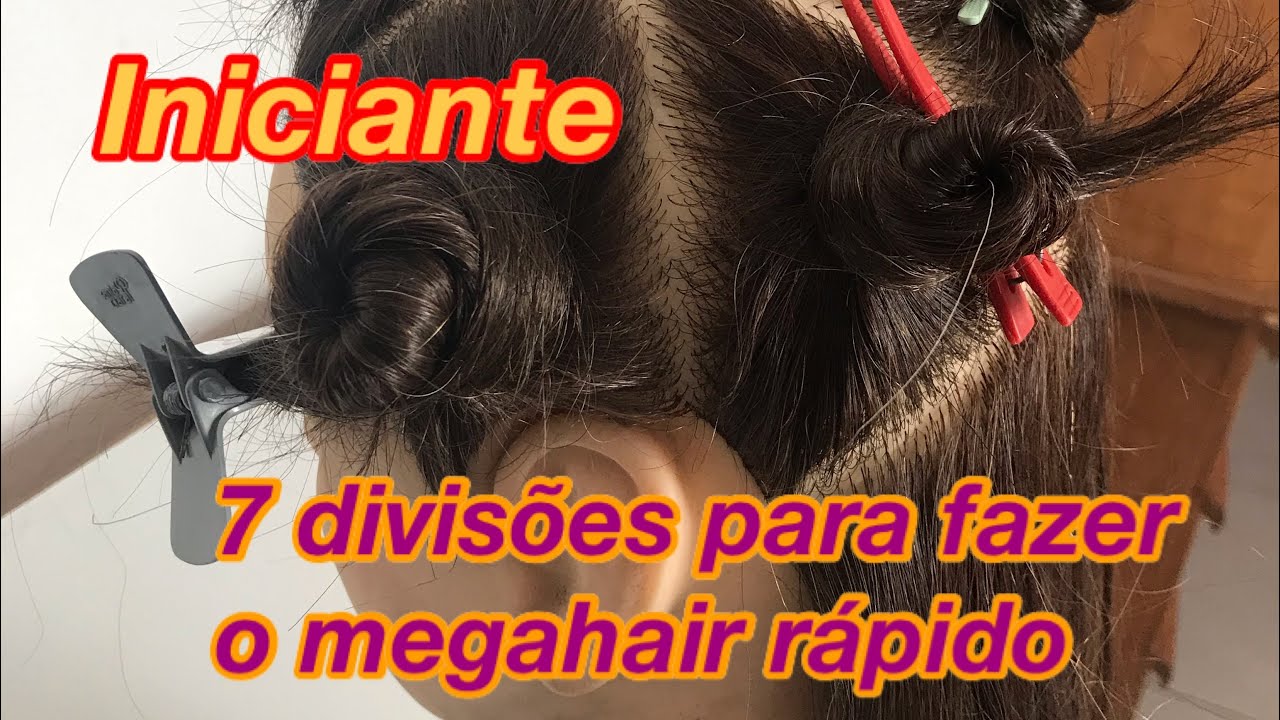 COMO DIVIDIR O CABELO #MEGAHAIR